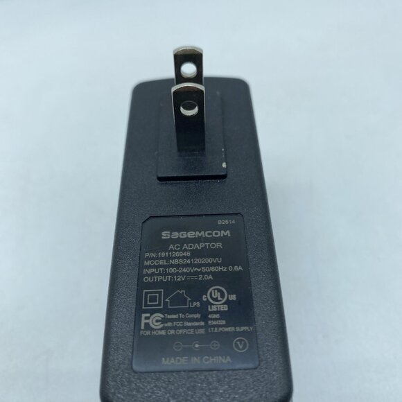 Bell Sagemcom Home Hub 1000 Modem Model Fast4350 with Power Adapter White - Picture 11 of 12